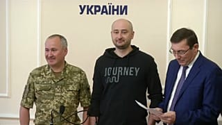 Críticas a la simulación del asesinato de Babchenko