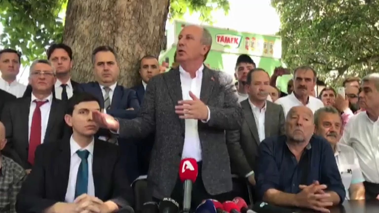 Muharrem İnce: Yunanistan ile her şey karşılıklı