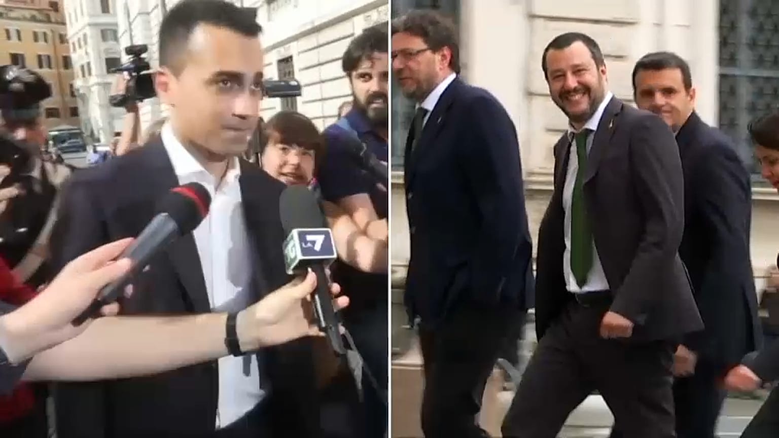 Liga e Movimento 5 Estrelas no governo de Itália
