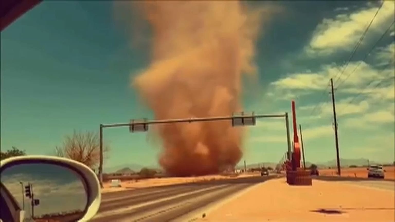 Diable de poussière en Arizona