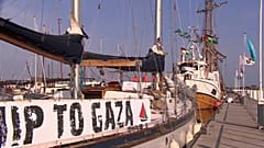 Flotilha a caminho de Gaza