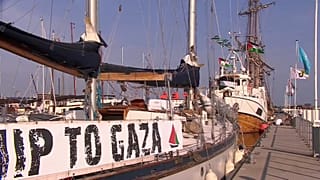 Flotilha a caminho de Gaza
