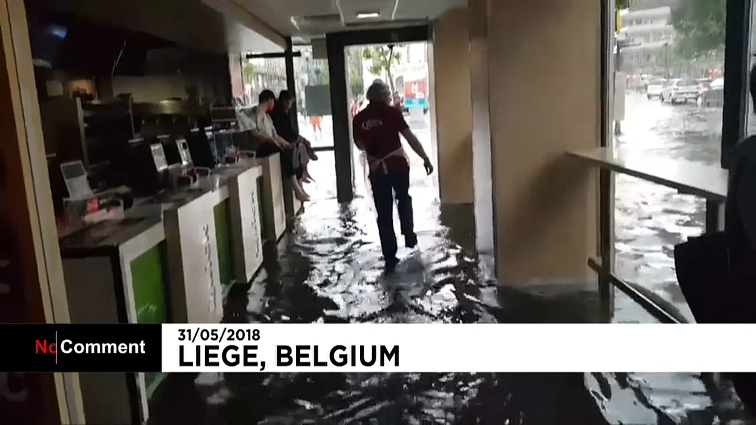 Liège : les inondations métamorphosent la ville