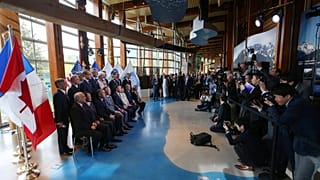 Finance minsiters pose for photos at G7 summit