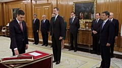نخست وزیر جدید اسپانیا در مقابل پادشاه سوگند خورد
