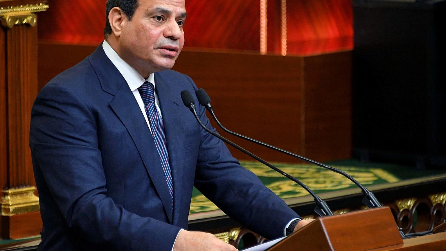Le président al-Sissi entame son second mandat
