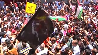 Protests resume after funeral of Palestinian nurse