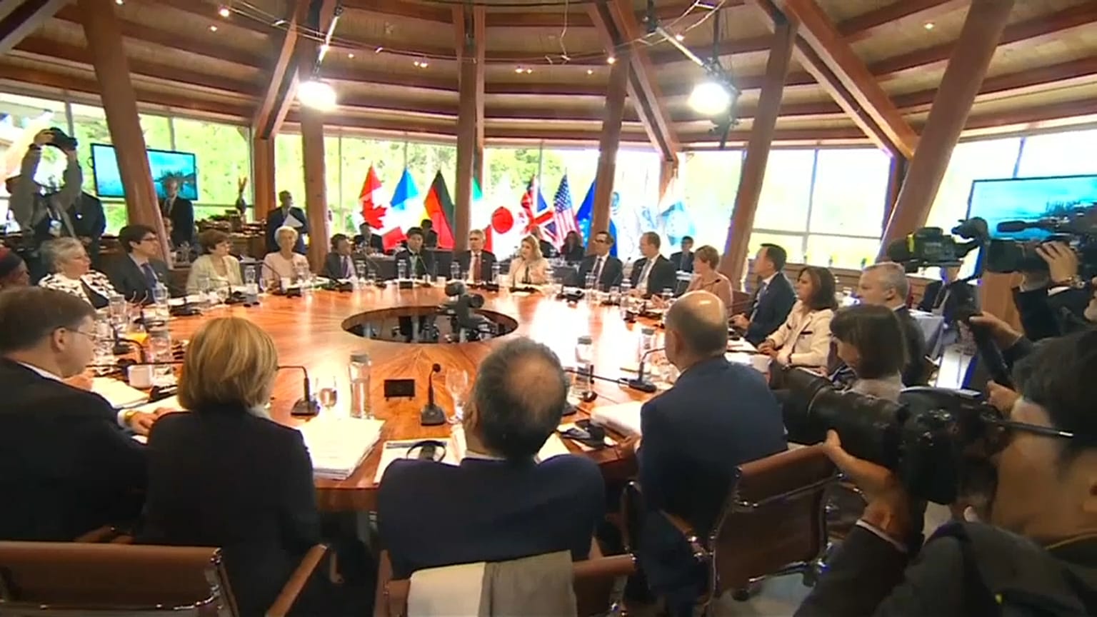 G7: unanimità contro dazi Usa 
