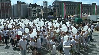 Liegi, marcia per le vittime dell'attentato