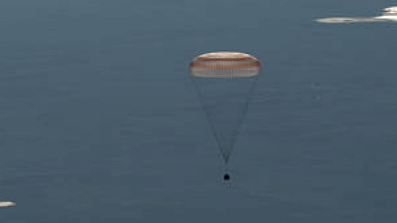 Expedition 55 crew lands back on Earth after 168 days in space