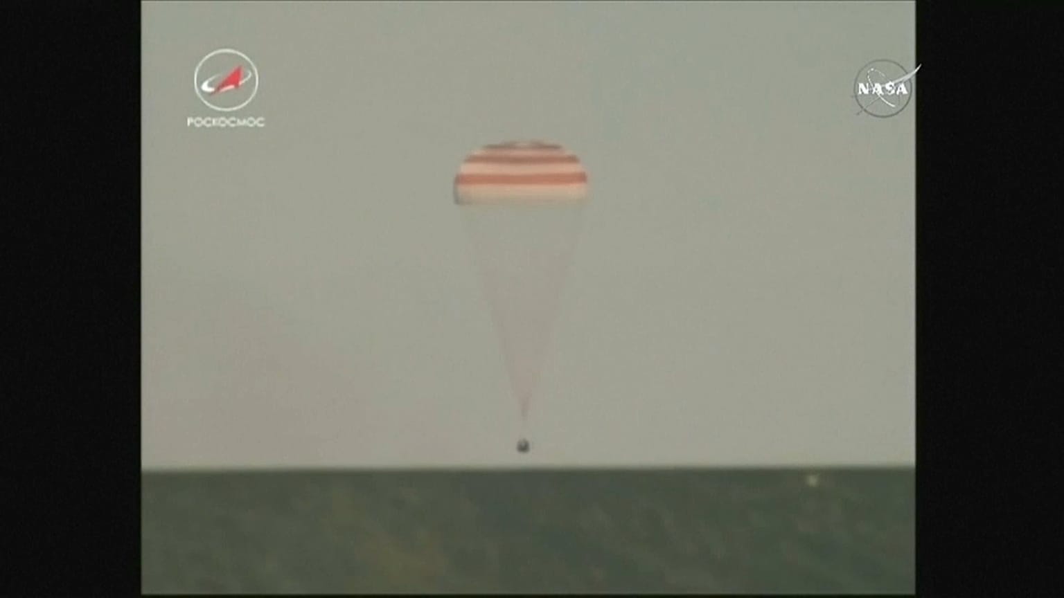 Soyuz de volta à Terra