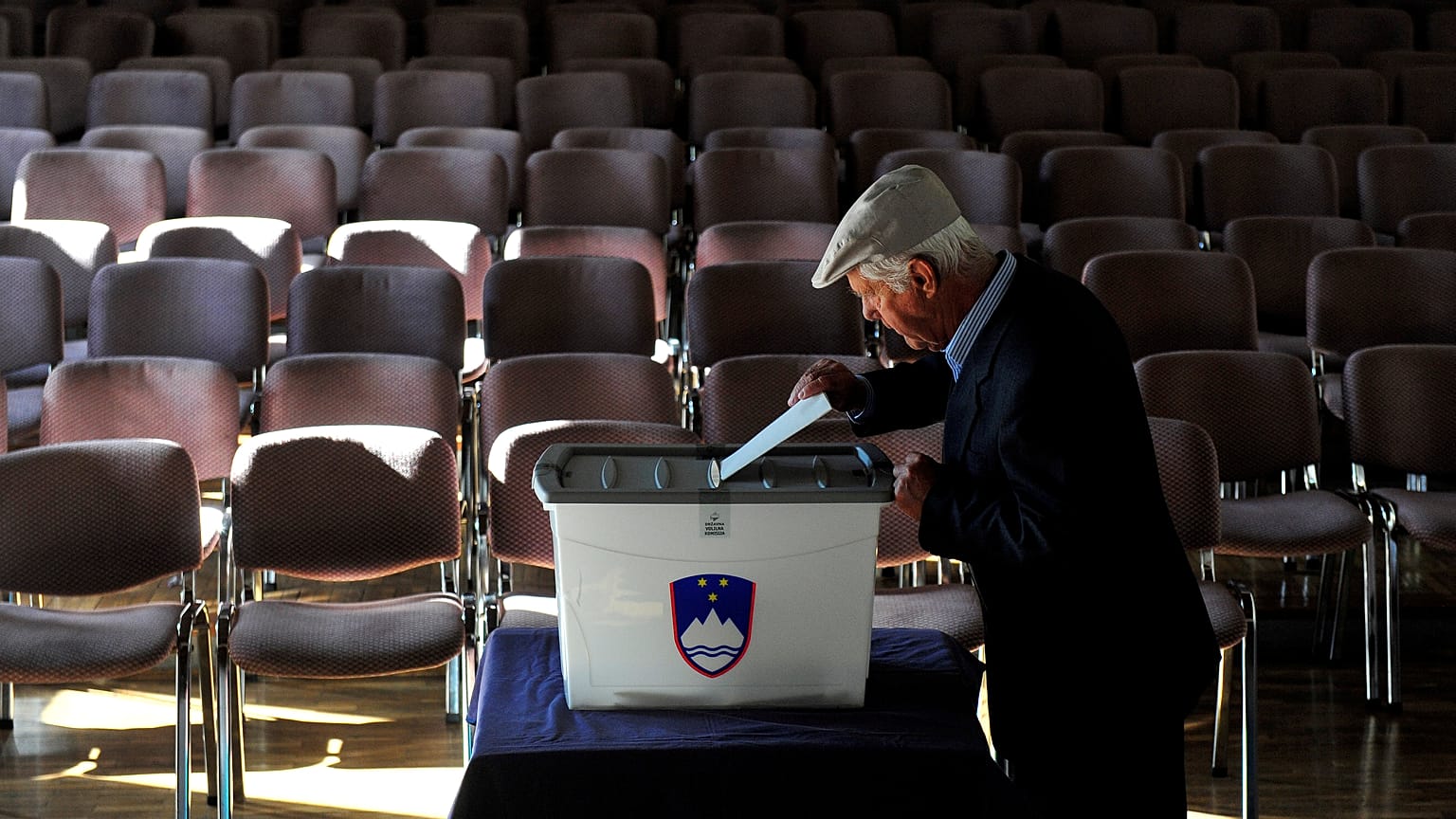 Slovenian anti-immigration party tops votes in parliamentary election