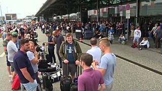 El aeropuerto de Hamburgo paralizado por un corte eléctrico