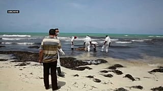 صورة أرشيفة لغرق مهاجرين