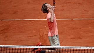 Alexander Zverev nach seinem Sieg im Achtelfinale
