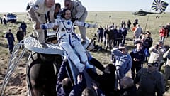 Trois astronautes de l'ISS de retour sur Terre 