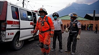 Vulkanausbruch in Guatemala