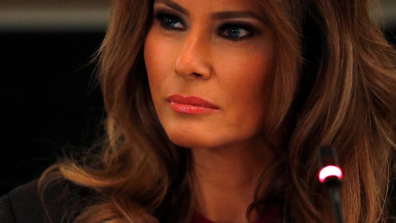 Photo prétexte Melania Trump.