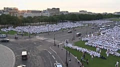 Jantar de Branco em Paris