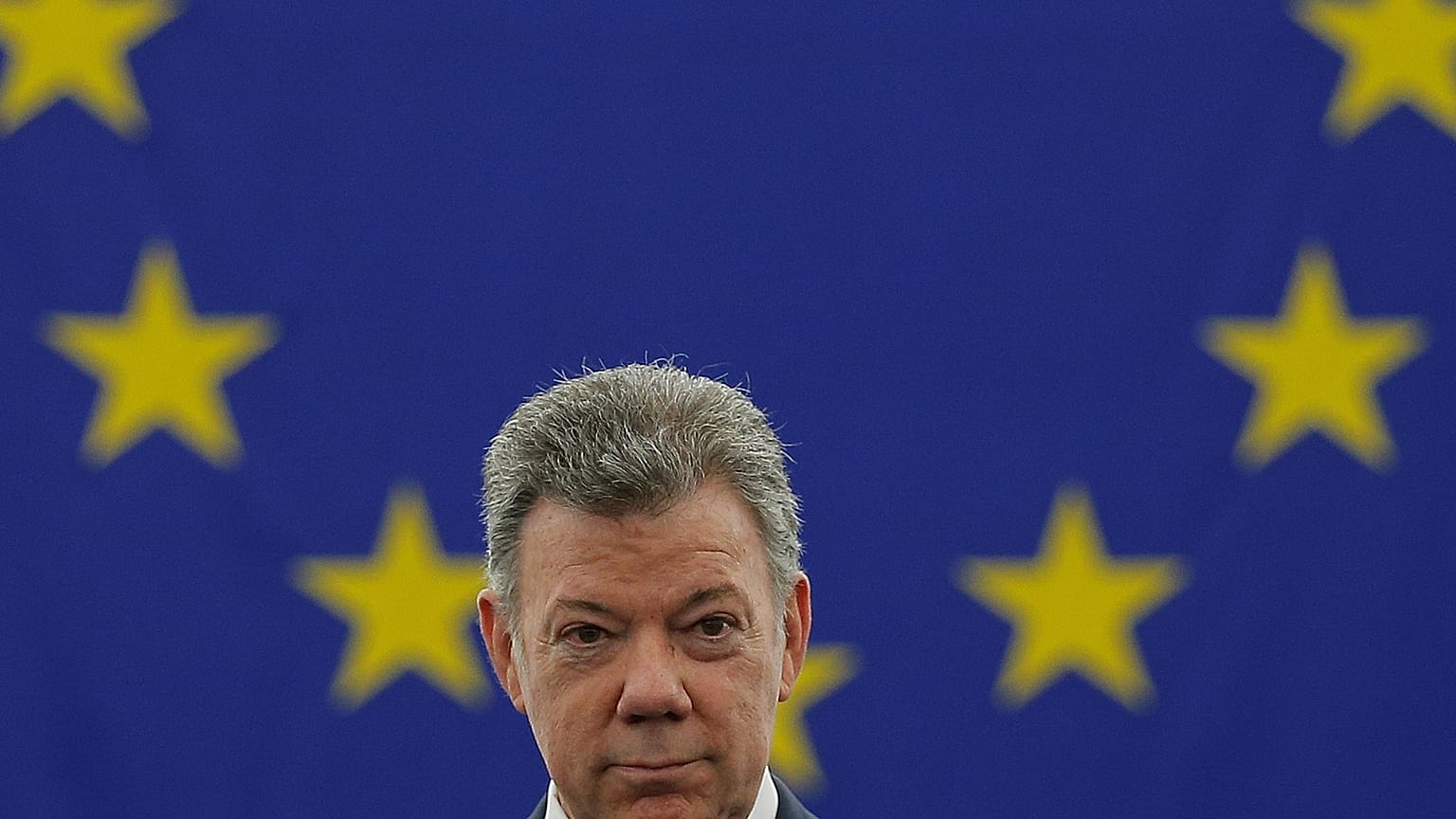Le président colombien Juan Manuel Santos