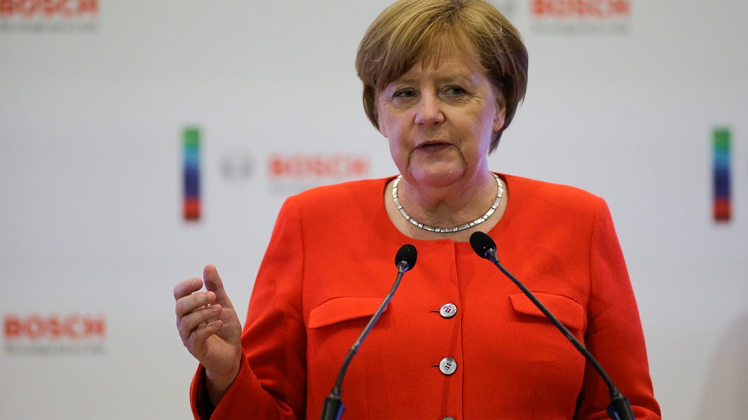 La chancelière allemande Angela Merkel
