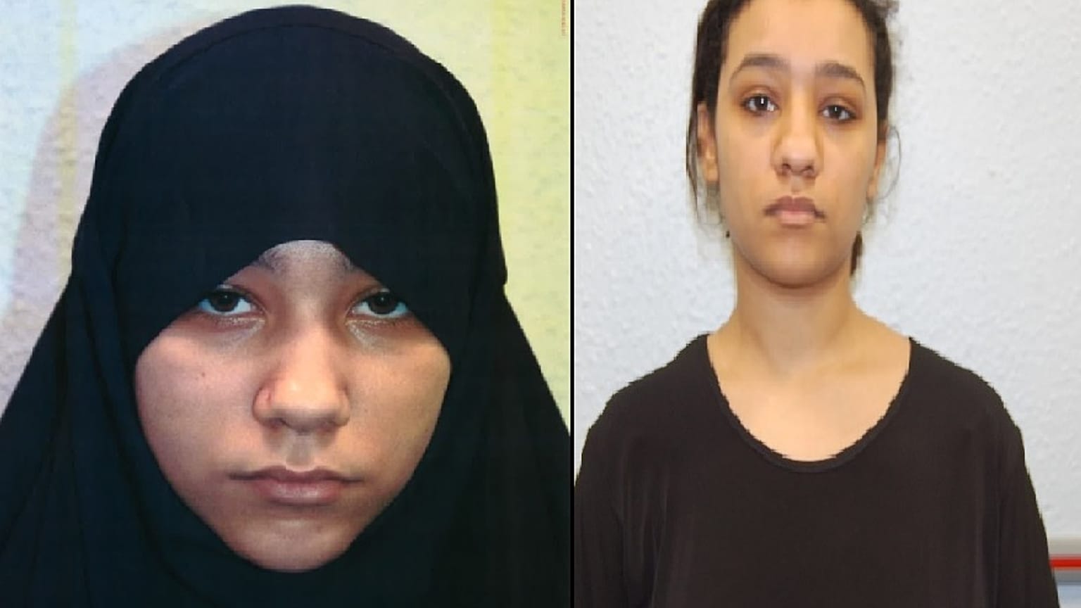 Safaa Boular (L) and her sister Rizlaine Boular (R)