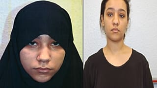 Safaa Boular (L) and her sister Rizlaine Boular (R)
