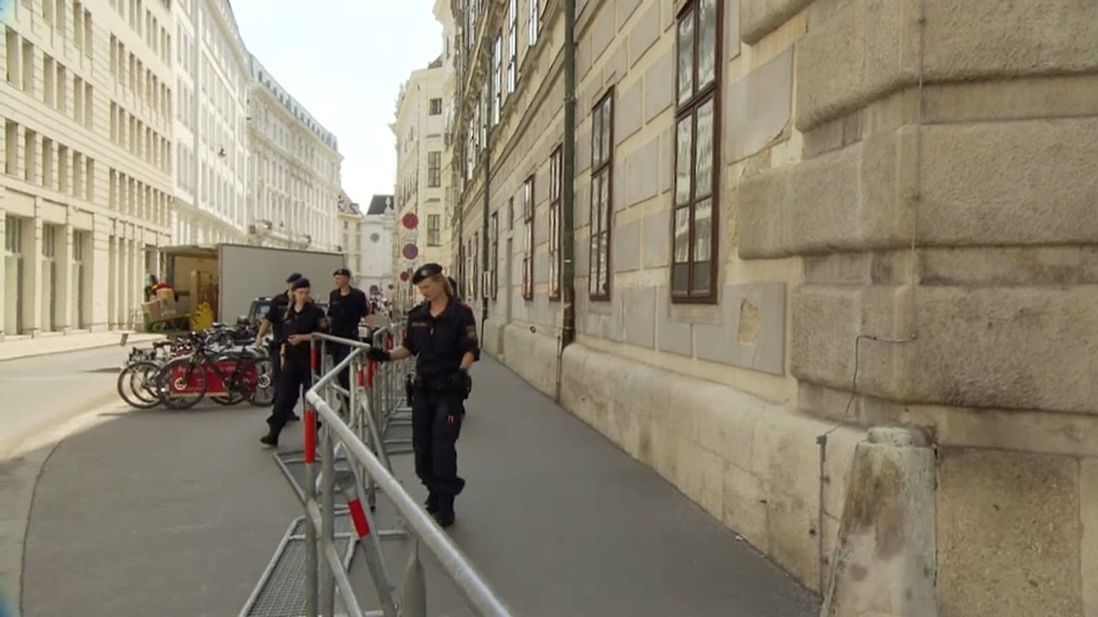 Viena se prepara para la visita de Putin