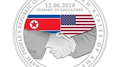Singapore Mint release commemorative coins in honour of Trump-Kim summit 