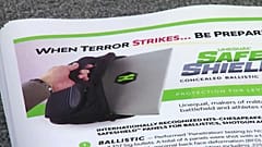 Schussresistente Platten für Schulrucksäcke