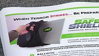 Schussresistente Platten für Schulrucksäcke