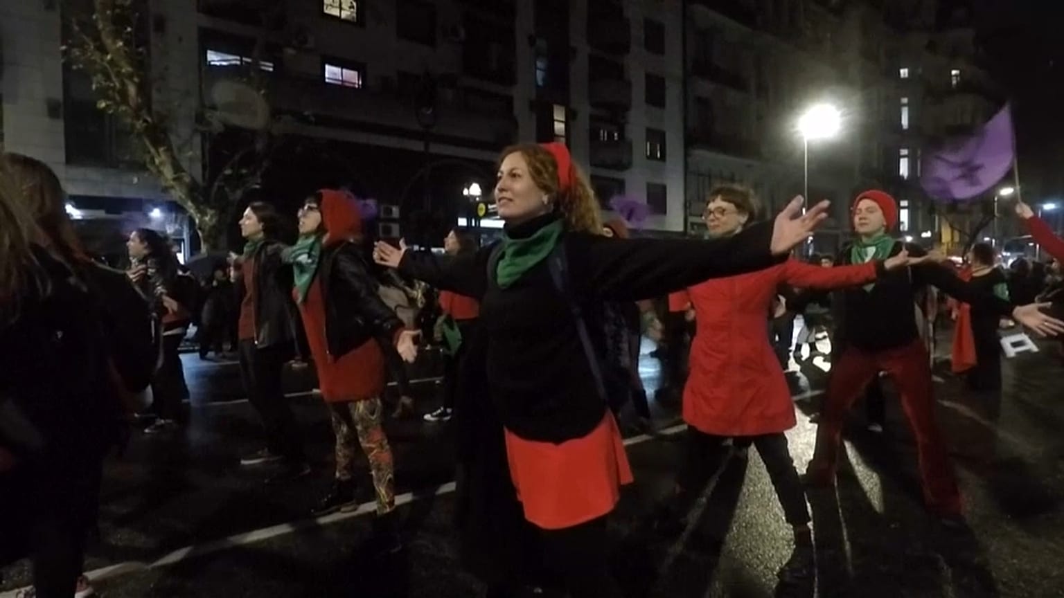 Thousands rally in Buenos Aires for women's abortion rights