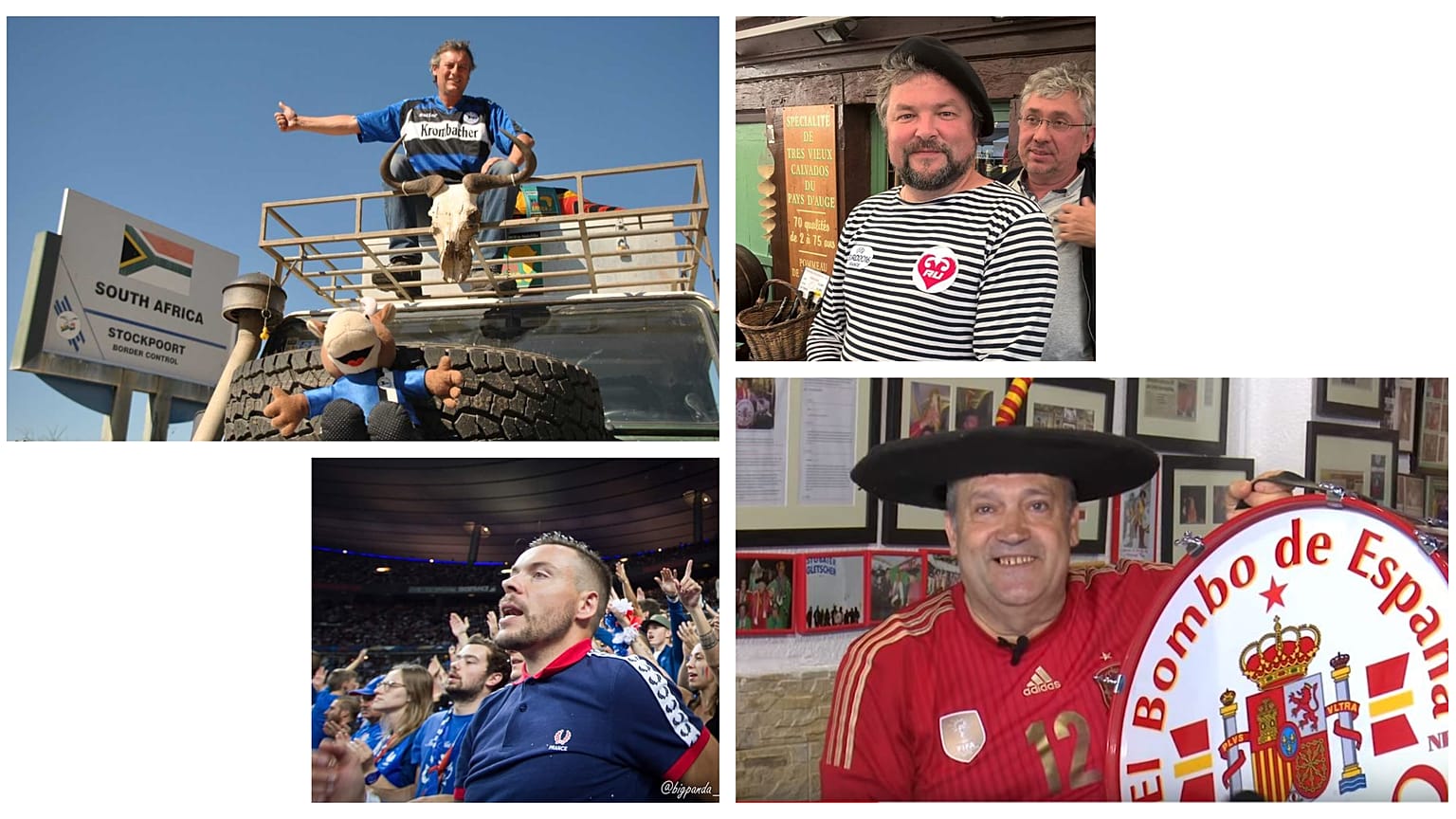 Treue Seelen, ständige Begleiter: Das sind die Superfans der WM-Teams 2018