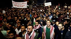 ادامه ناآرامی های در اردن