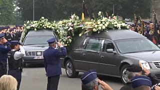 Funérailles poignantes des policières de Liège