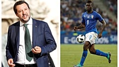 Balotelli-Salvini, a gamba tesa
