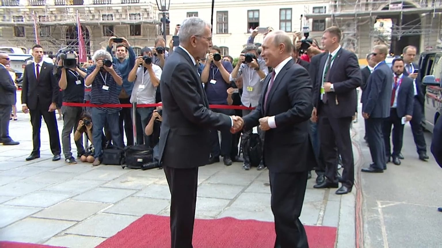 Visita a Vienna del presidente russo Putin