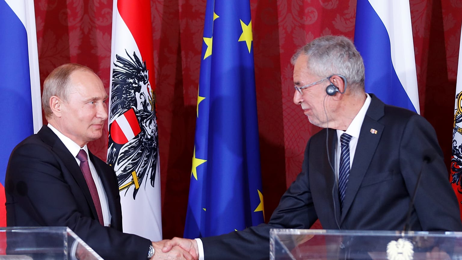 Putin in Wien: Hoffnung auf Neuanfang