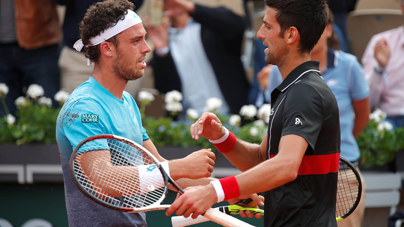 Roland-Garros : l'inattendu Cecchinato se hisse en demi-finale 