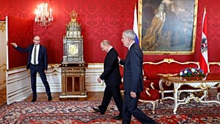 Putin de visita oficial en Austria 