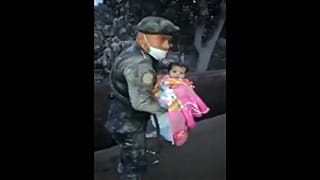 Un bebé rescatado del infierno en Guatemala