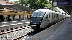Το πρώτο ηλεκτρικό τρένο έφτασε στο Λιανοκλάδι