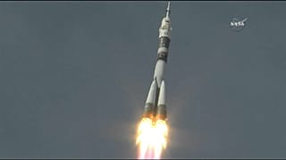 Astronaut Alexander Gerst auf dem Weg zur ISS 