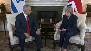 Iraeli and British PMs meet in London