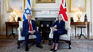  Theresa May - Benjamin Netanyahu