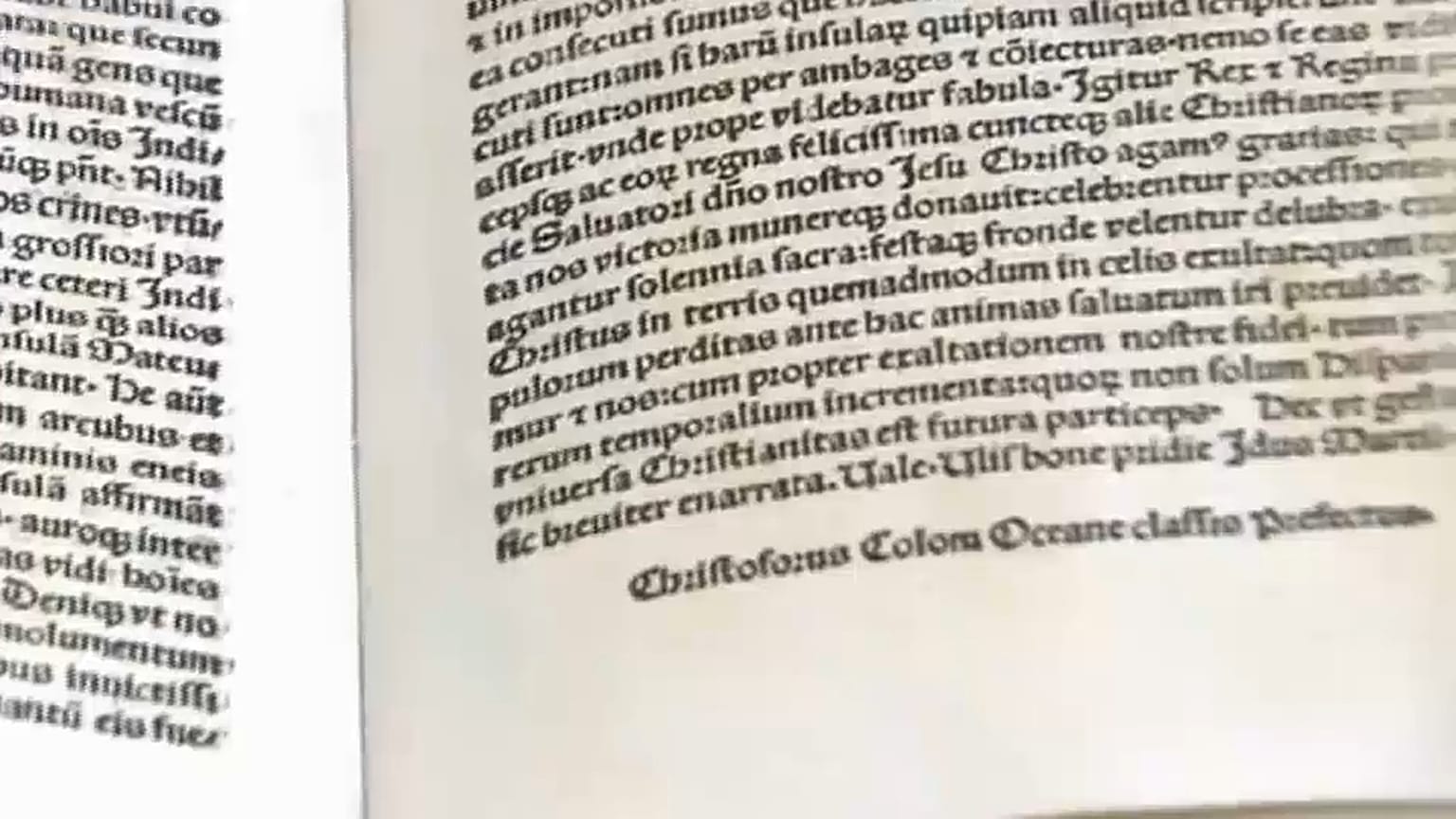 Spanish & American police recover stolen Columbus letter
