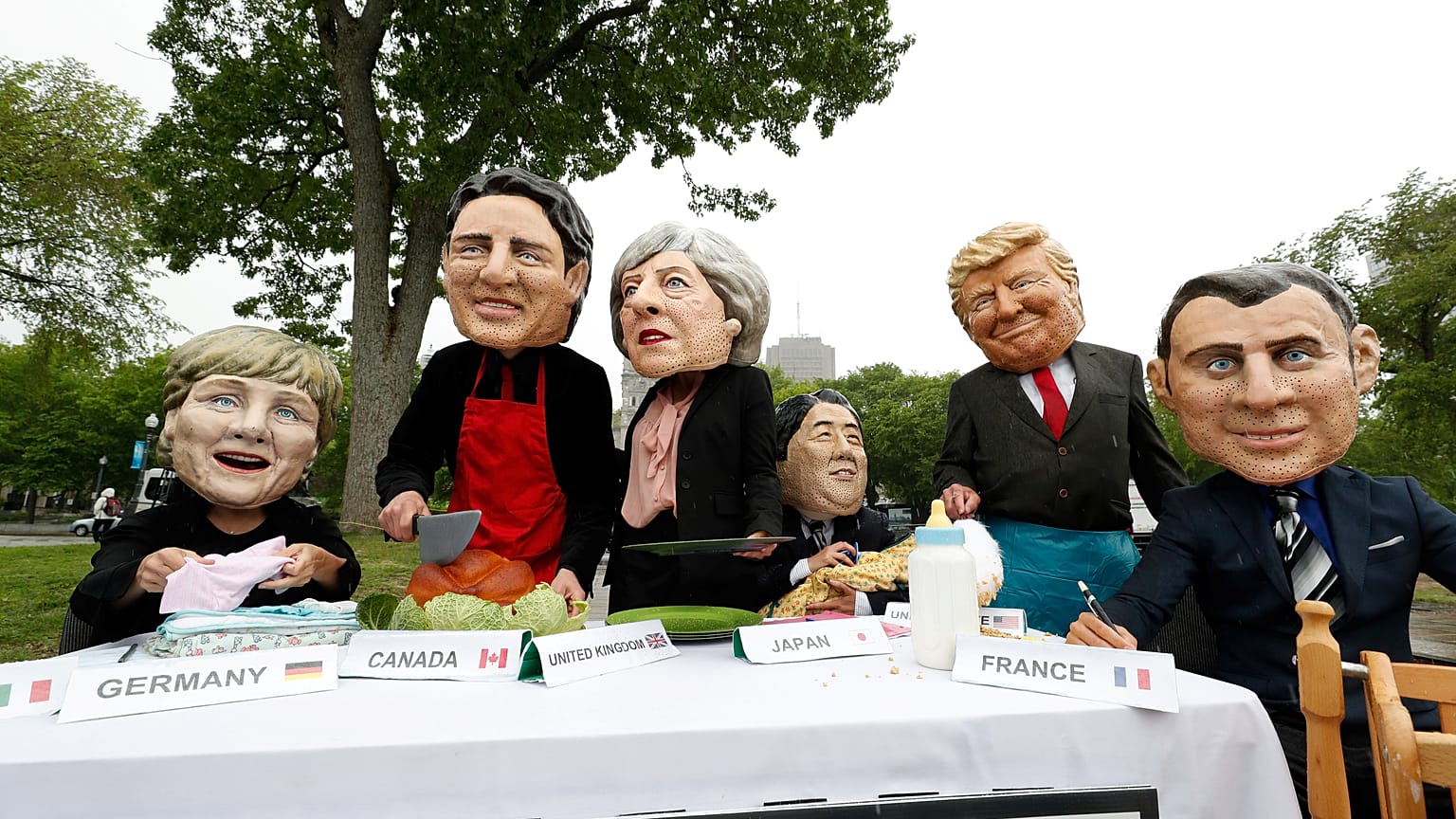 Trump seul contre tous au sommet du G7
