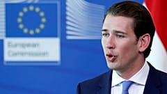Austrian Chancellor Sebastian Kurz
