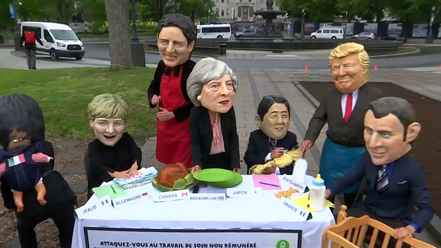 Oxfam-Aktion: G7-Staaten müssen mehr für Frauen tun 
