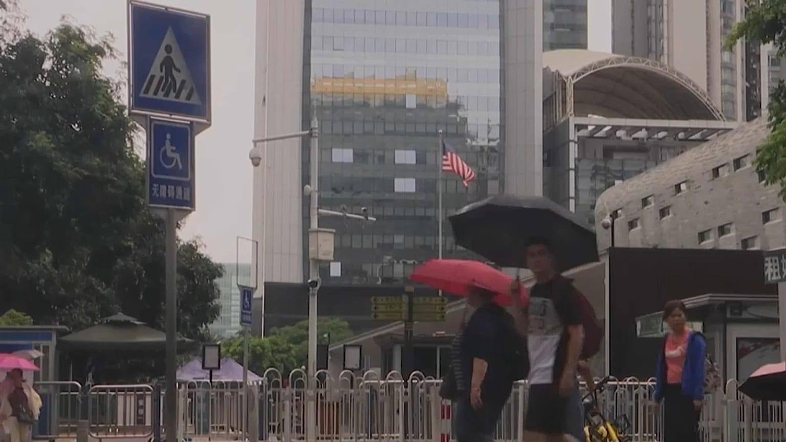 US consular staff in Chinese city evacuated amid sonc attack scare